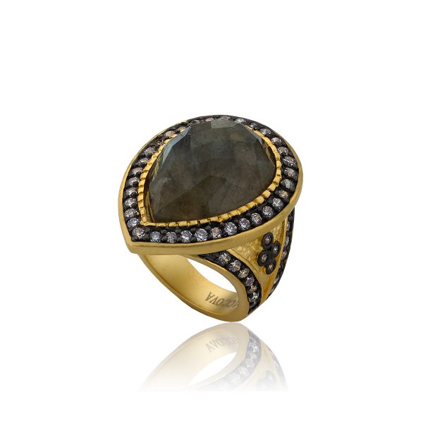 Precious Labradorite Ring